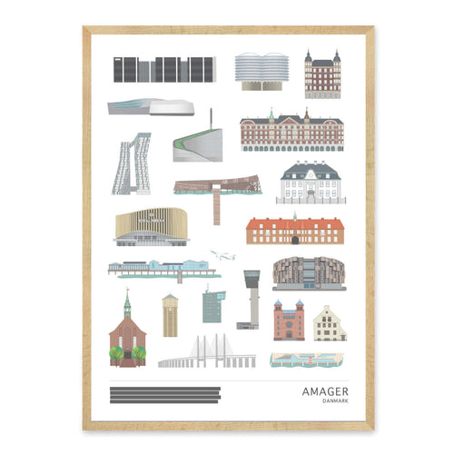 Amager plakat - gave byplakat