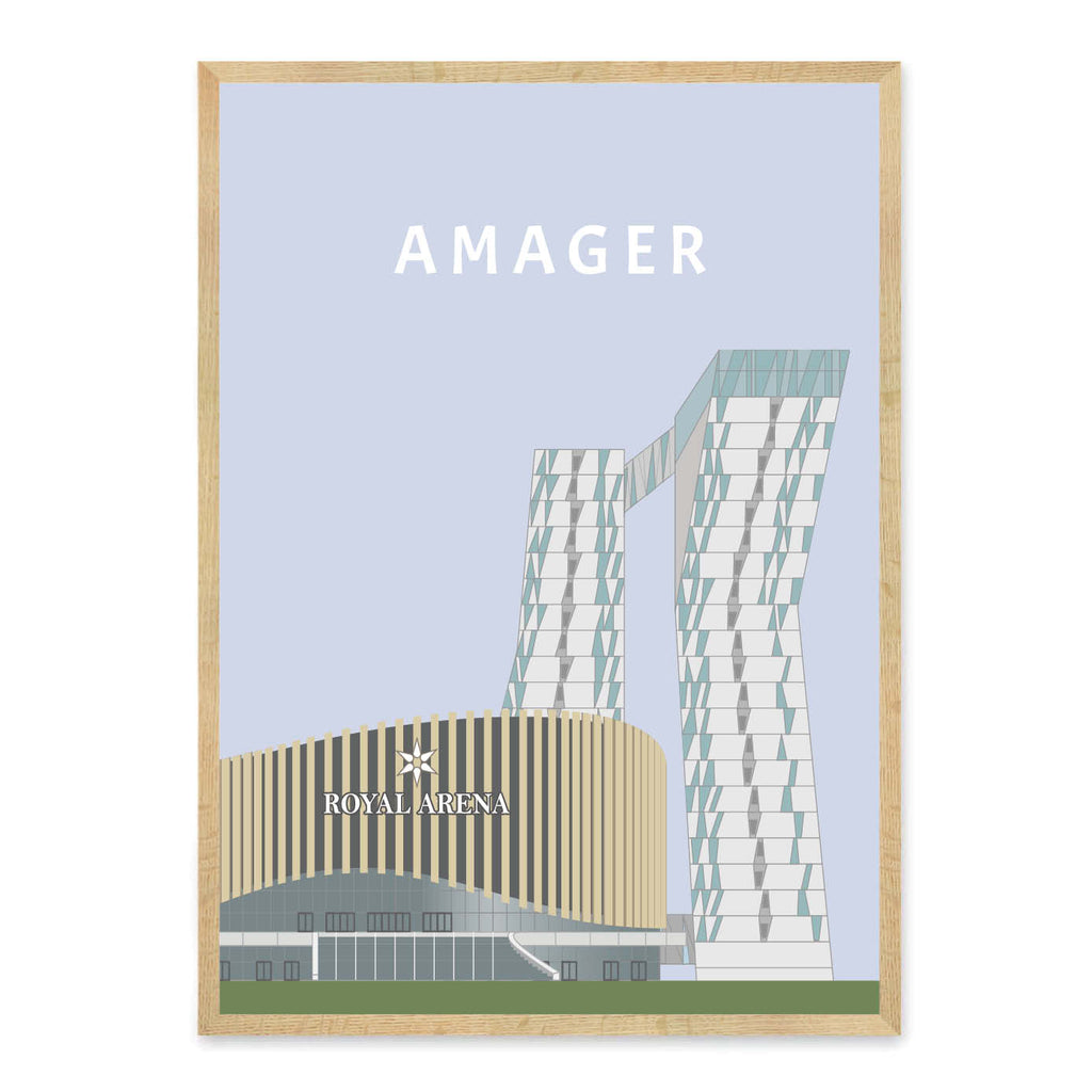 Amager plakat - gave byplakat