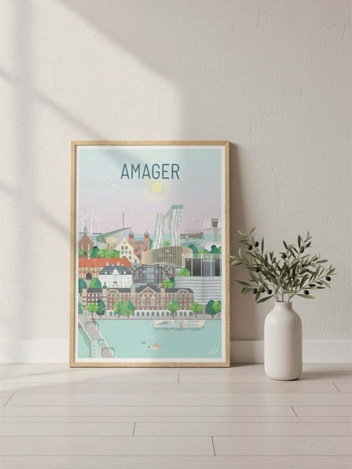 Amager plakat - gave byplakat