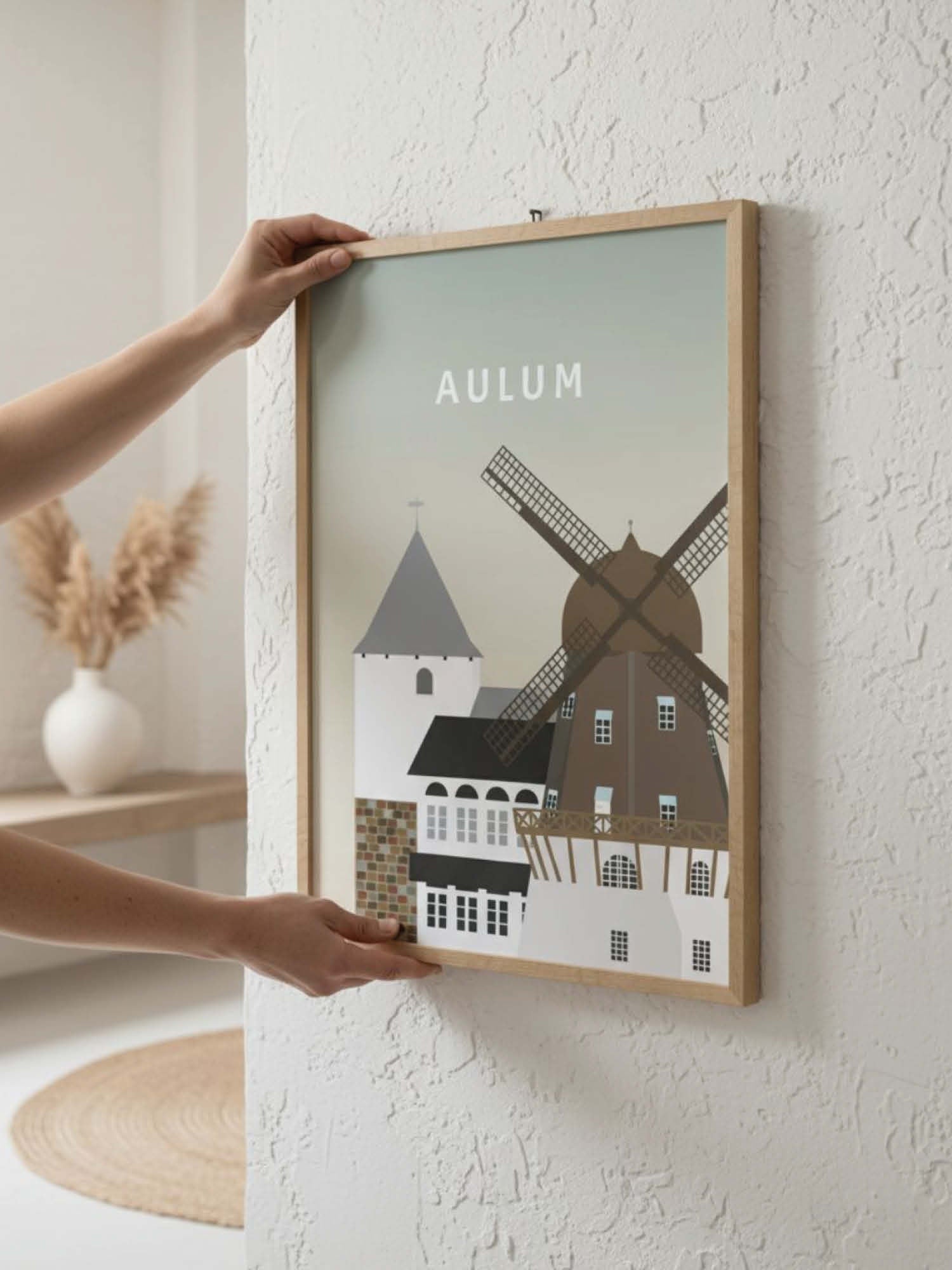 Aulum plakat - gave byplakat