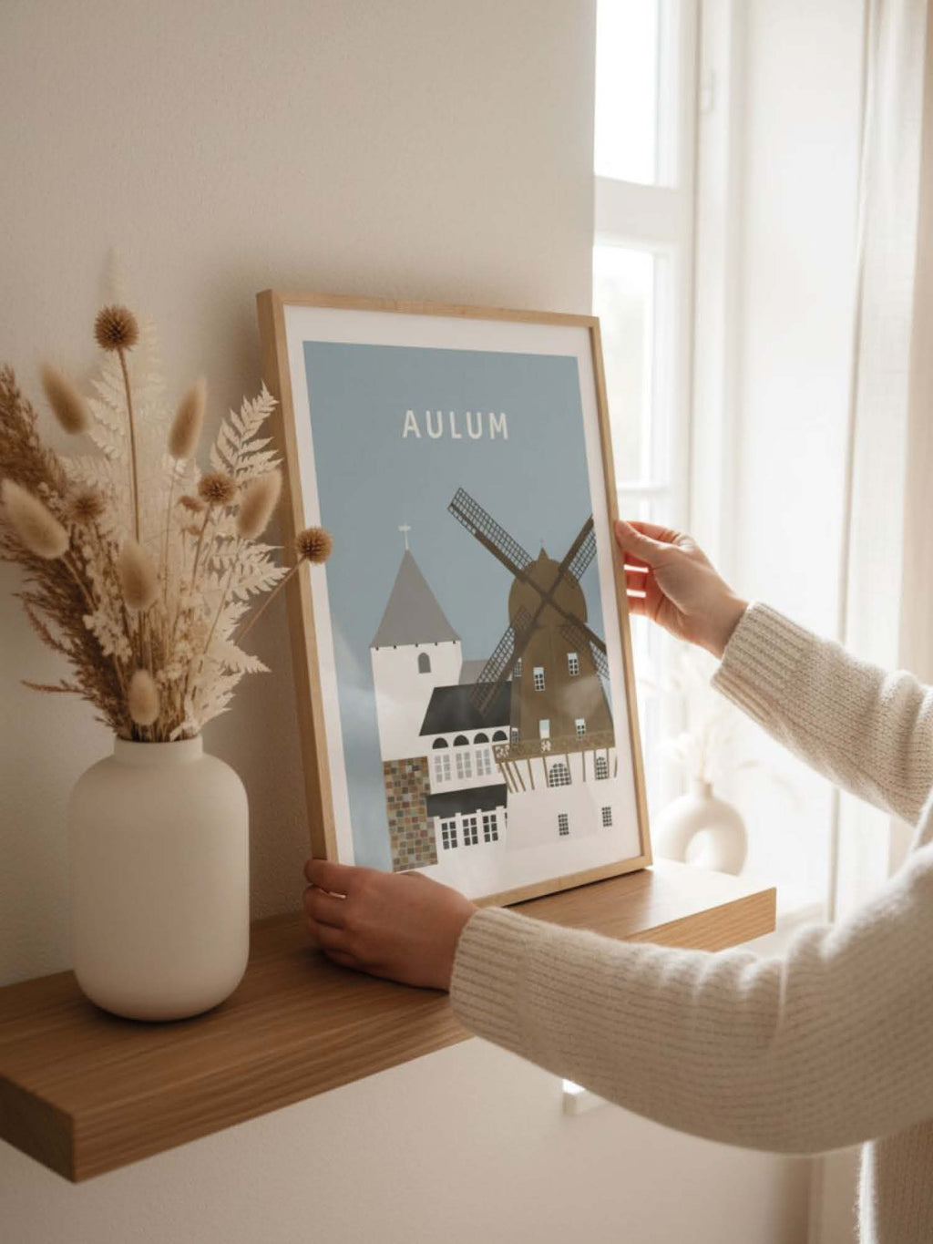 Aulum plakat - gave byplakat