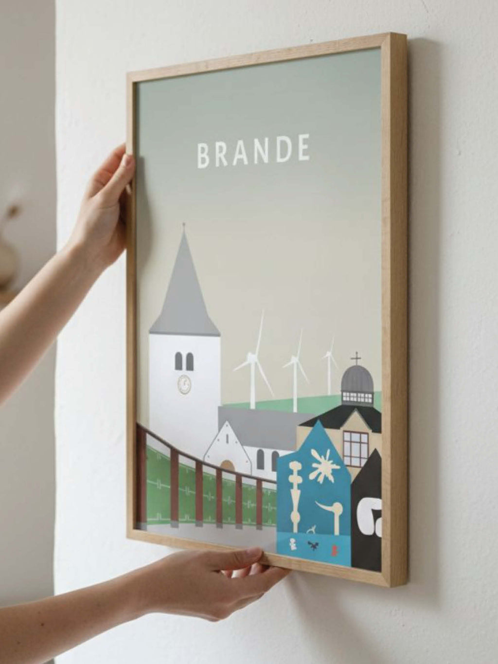 Brande plakat - gave byplakat
