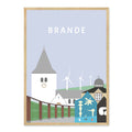 Brande plakat - gave byplakat