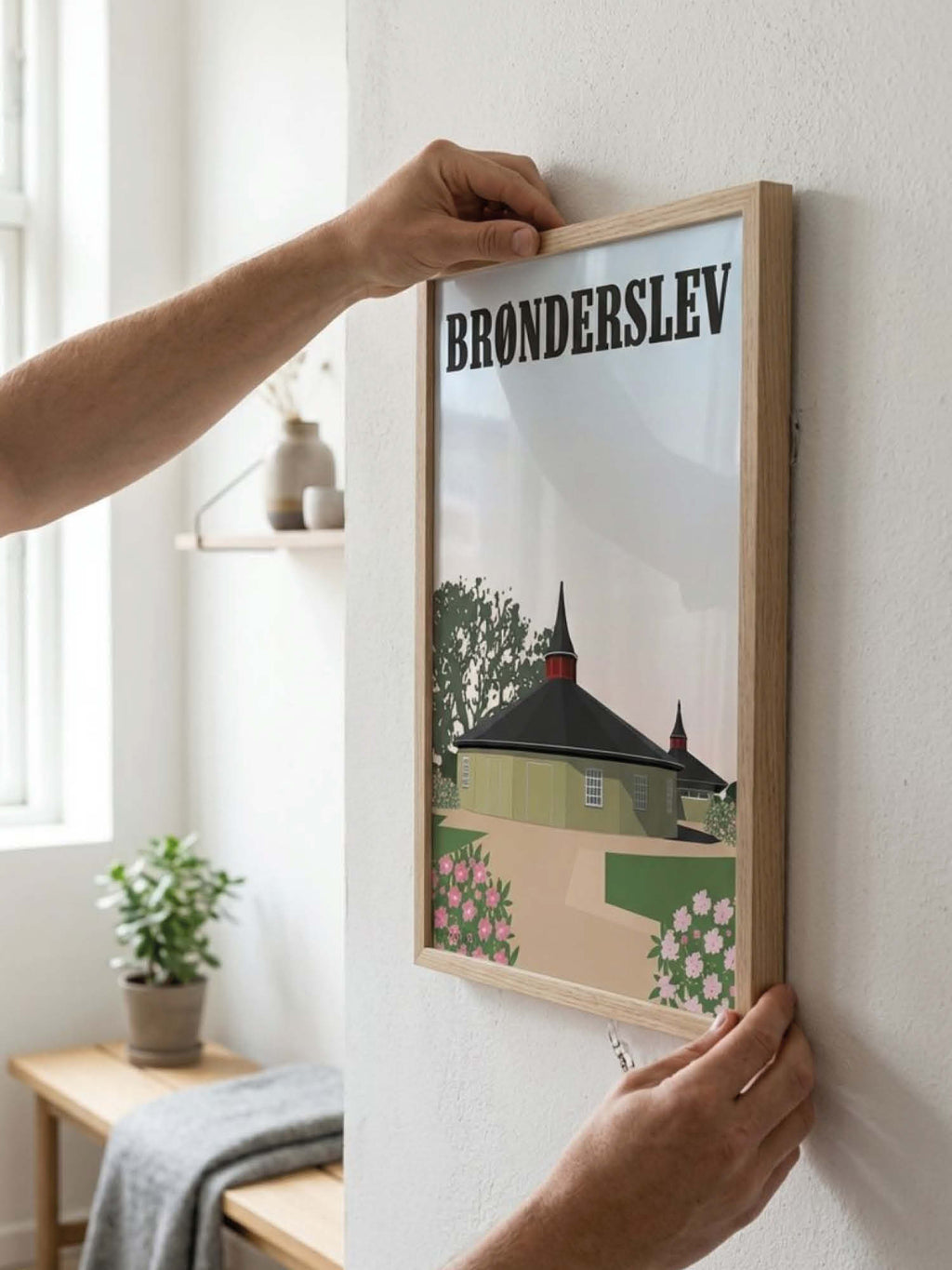 Brønderslev plakat - gave byplakat
