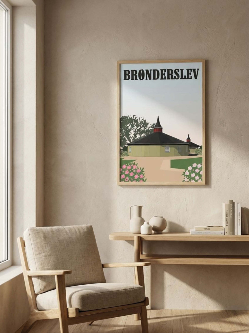 Brønderslev plakat - gave byplakat