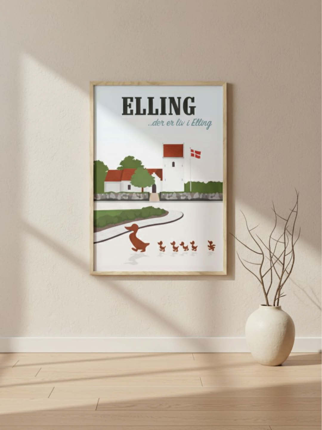 Elling plakat - gave byplakat