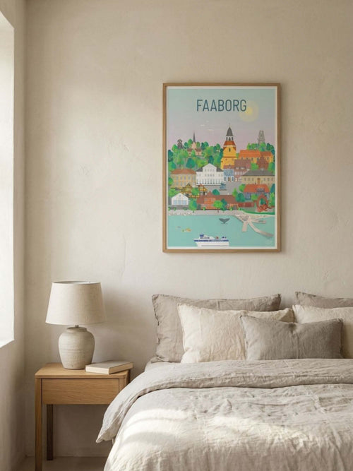 Faaborg plakat - gave byplakat