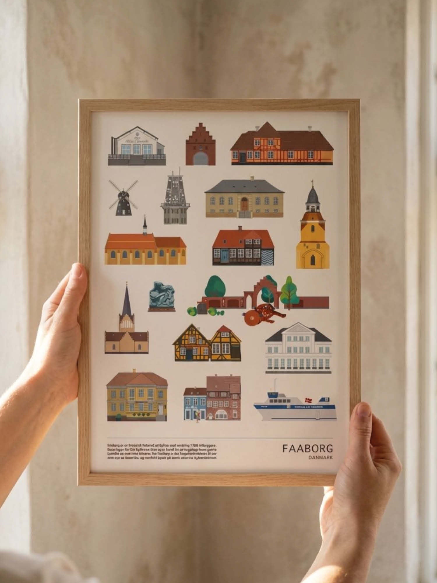 Faaborg plakat - gave byplakat