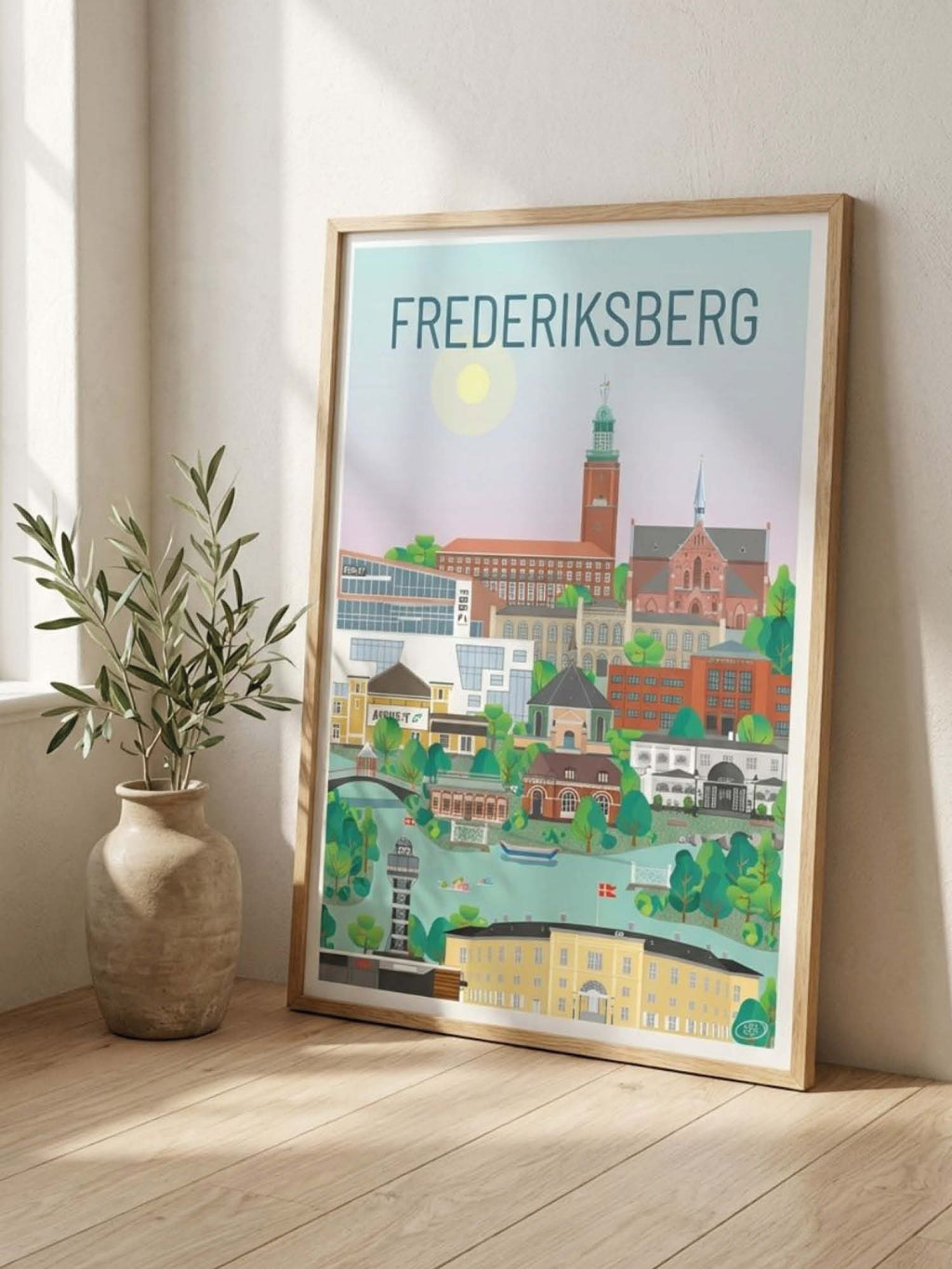 Frederiksberg plakat - gave byplakat