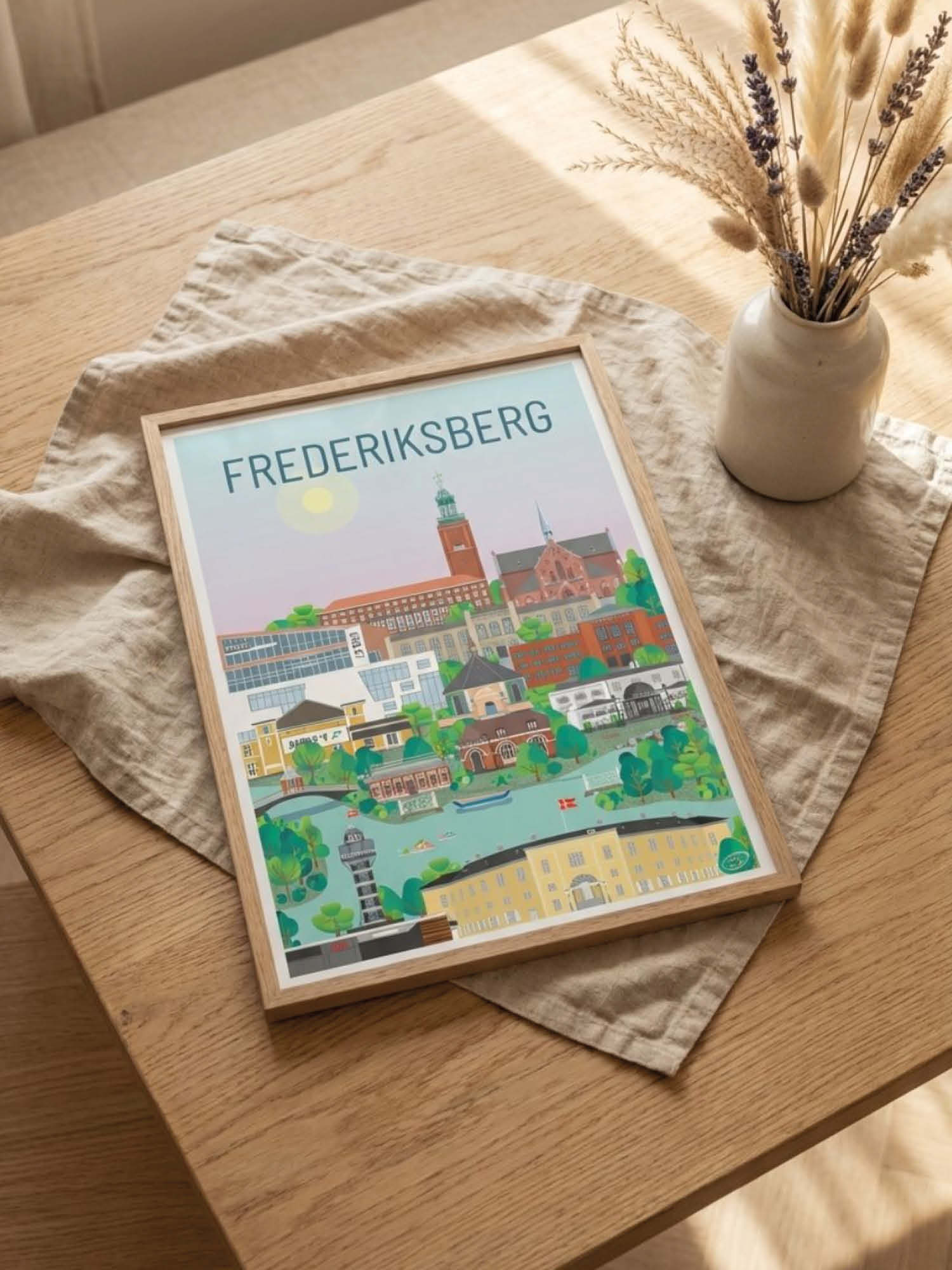 Frederiksberg plakat - gave byplakat