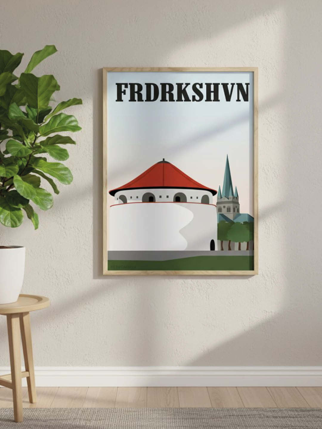 Frederikshavn plakat - gave byplakat