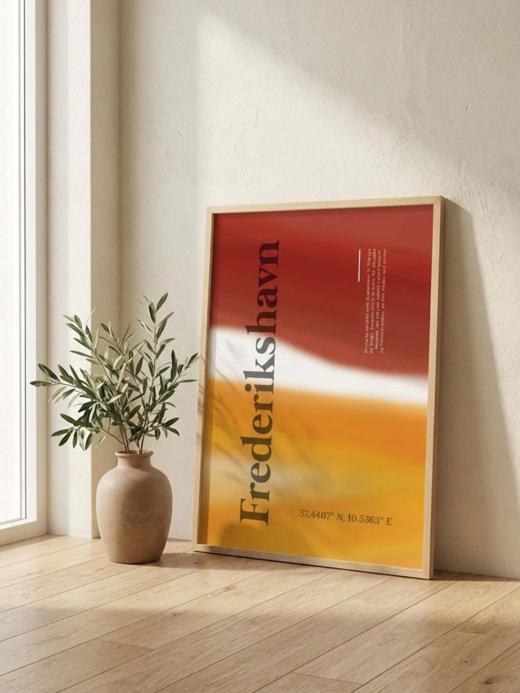 Frederikshavn plakat - gave byplakat