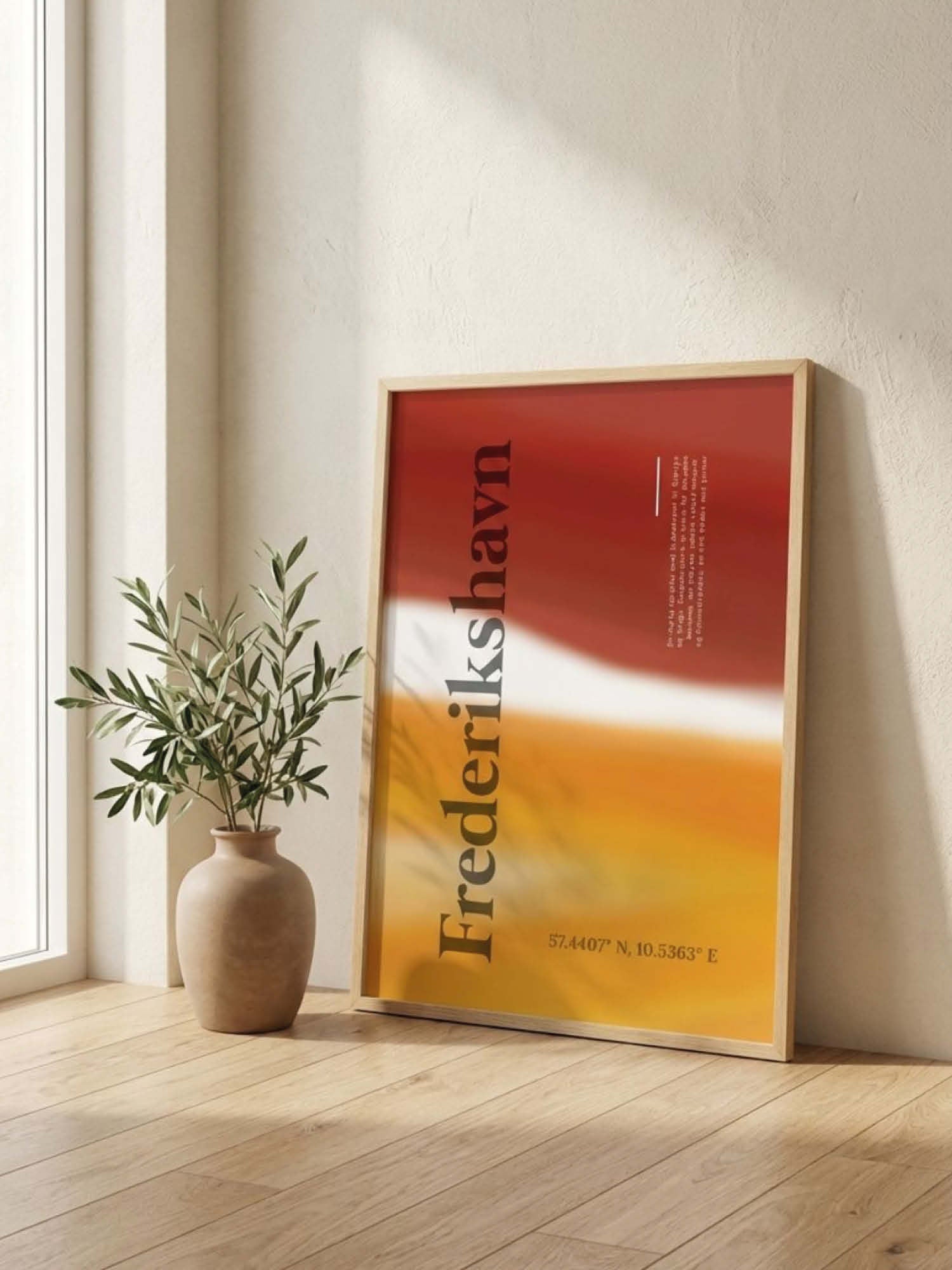 Frederikshavn plakat - gave byplakat