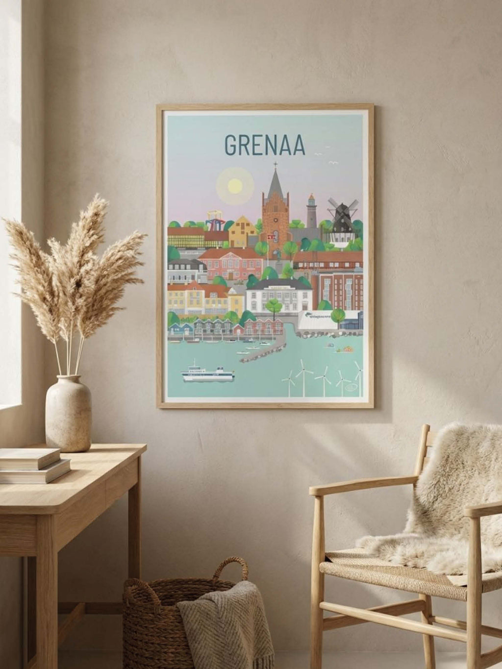 Grenaa plakat - gave byplakat
