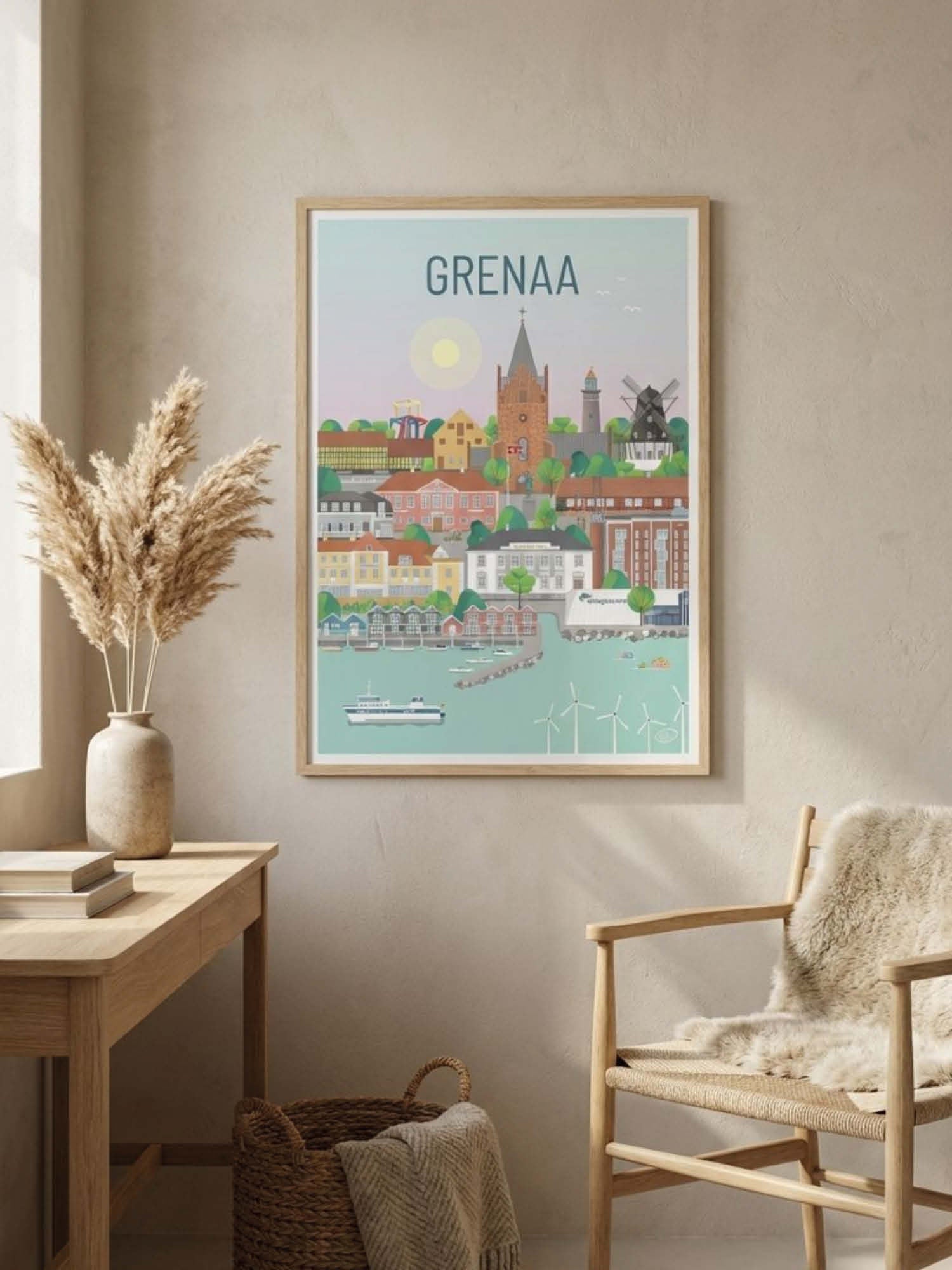Grenaa plakat - gave byplakat