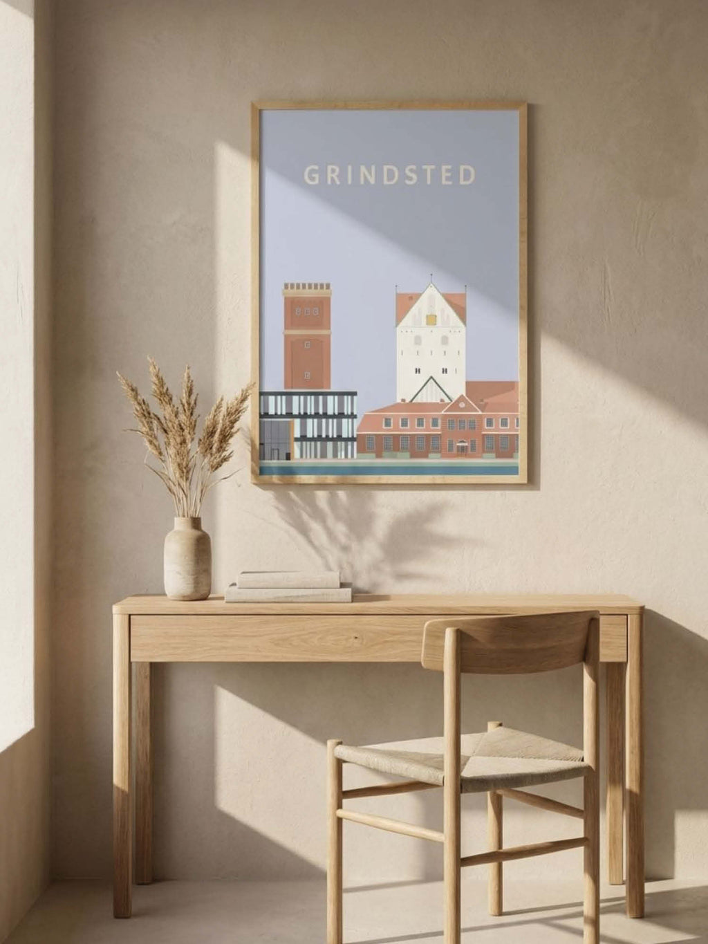 Grindsted plakat - gave byplakat