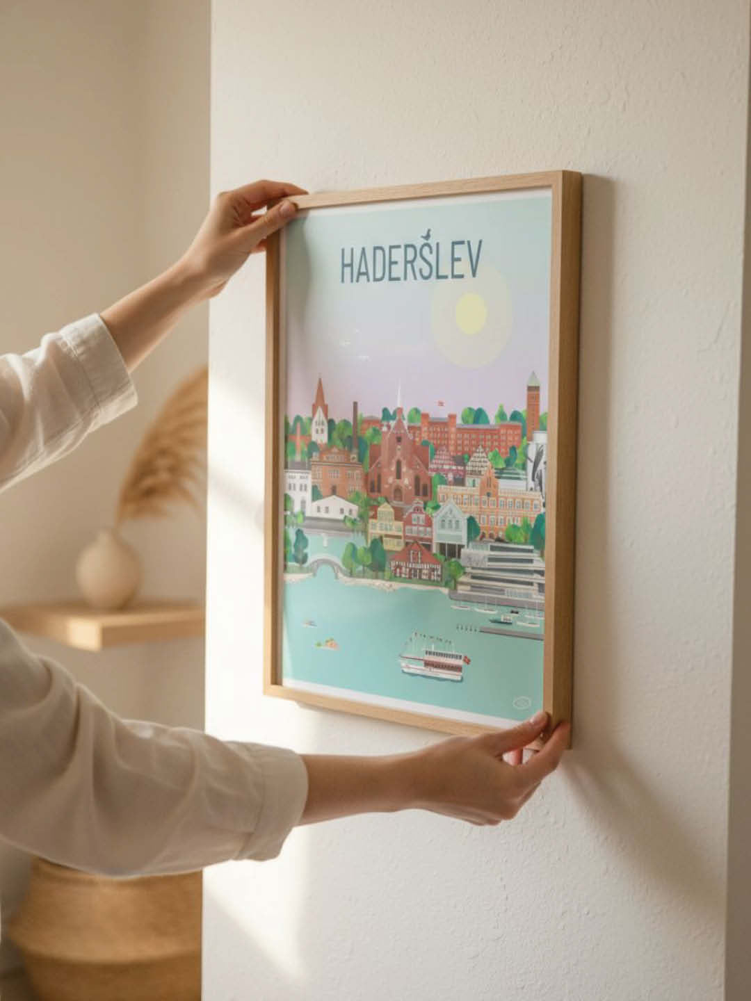Haderslev plakat - gave byplakat