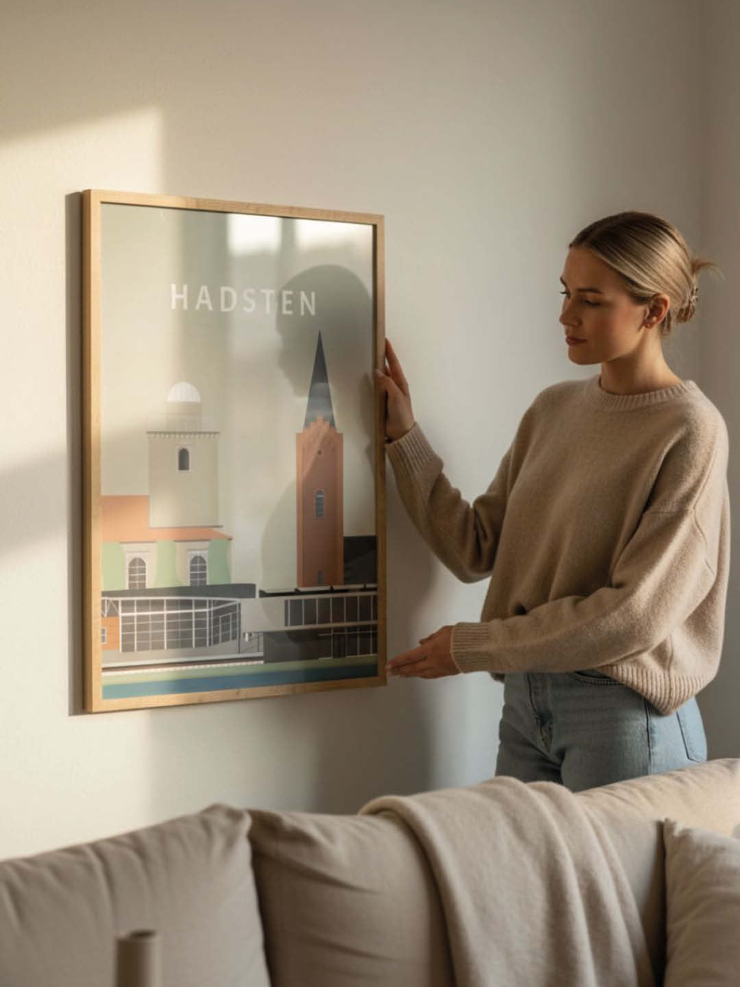 Hadsten plakat - gave byplakat