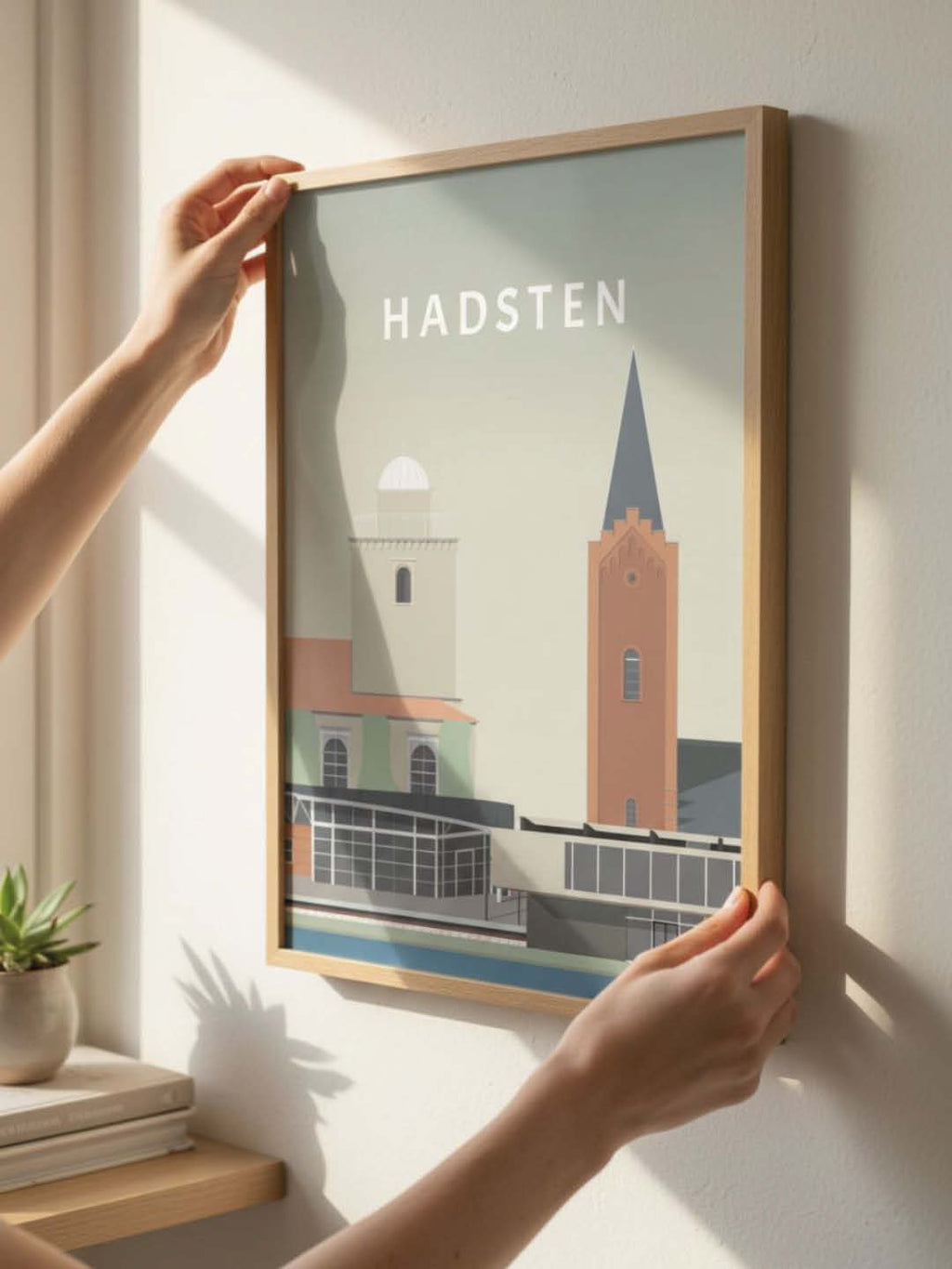 Hadsten plakat - gave byplakat