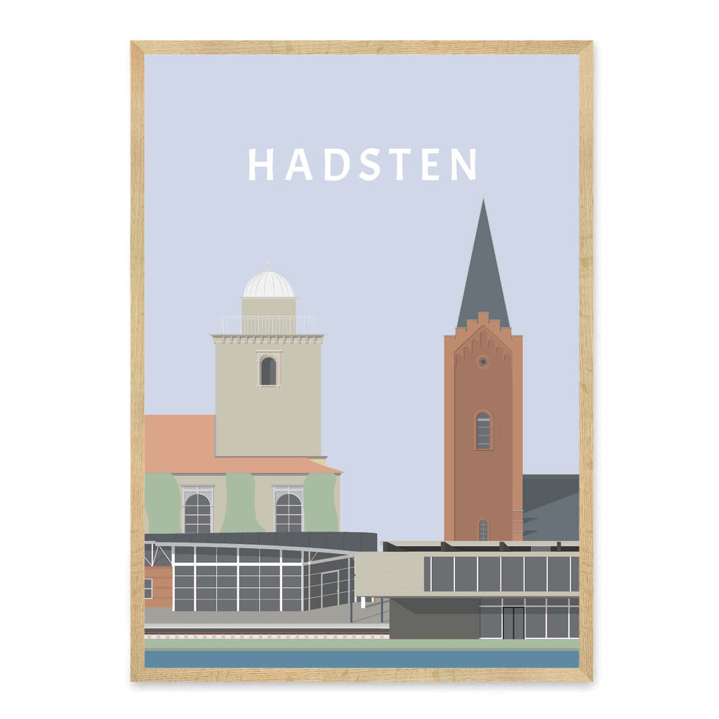 Hadsten plakat - gave byplakat