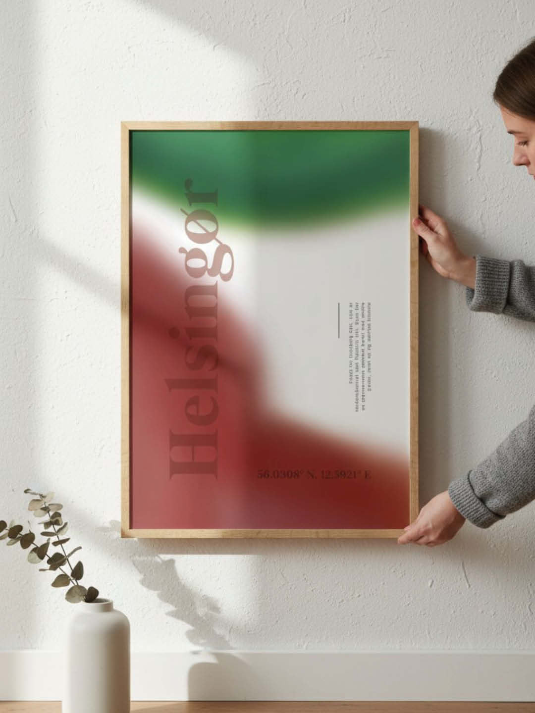 Helsingør plakat - gave byplakat
