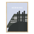 Herning plakat - gave byplakat