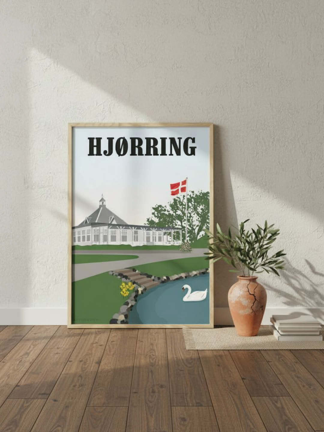Hjørring plakat - gave byplakat