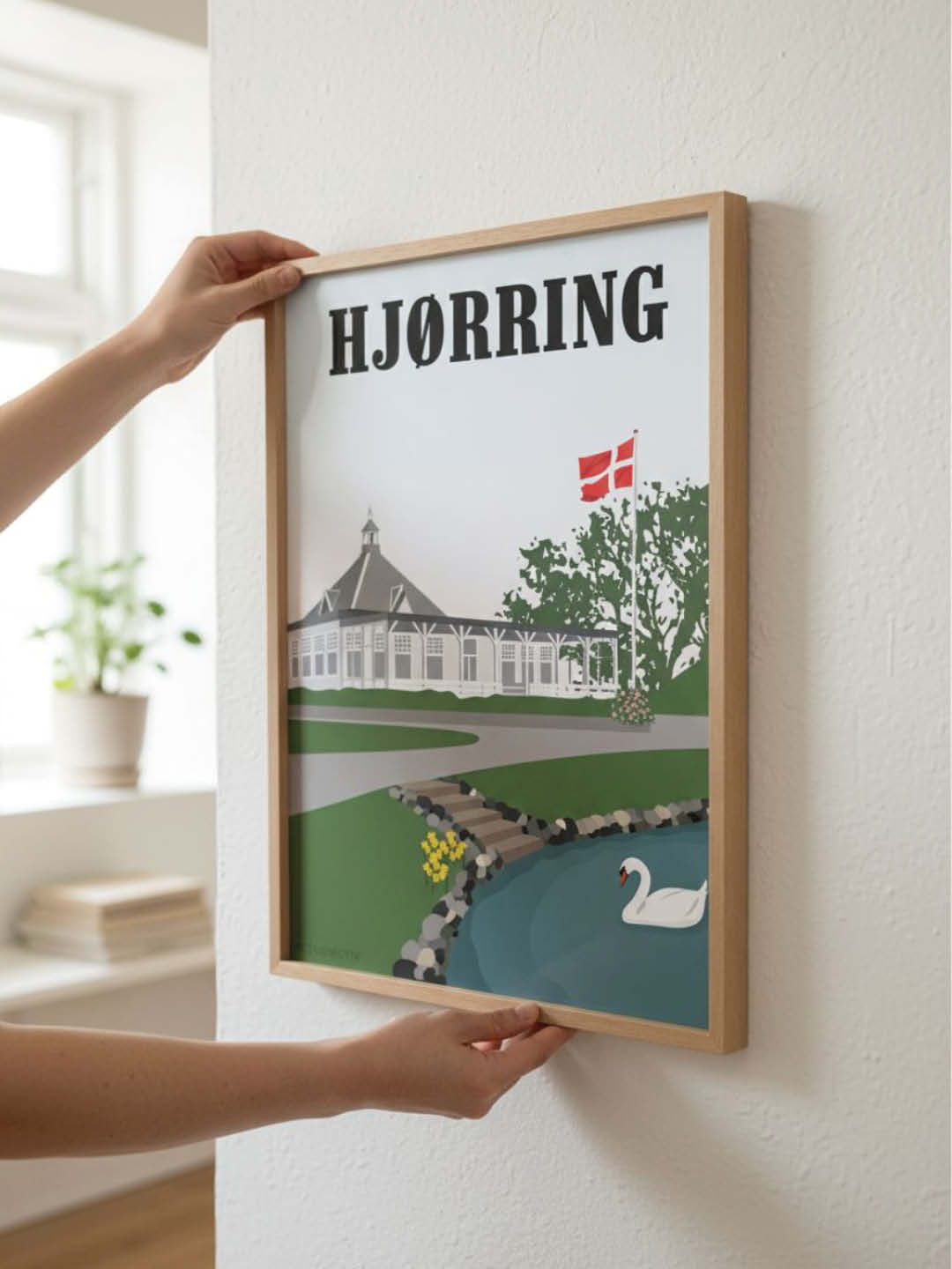 Hjørring plakat - gave byplakat