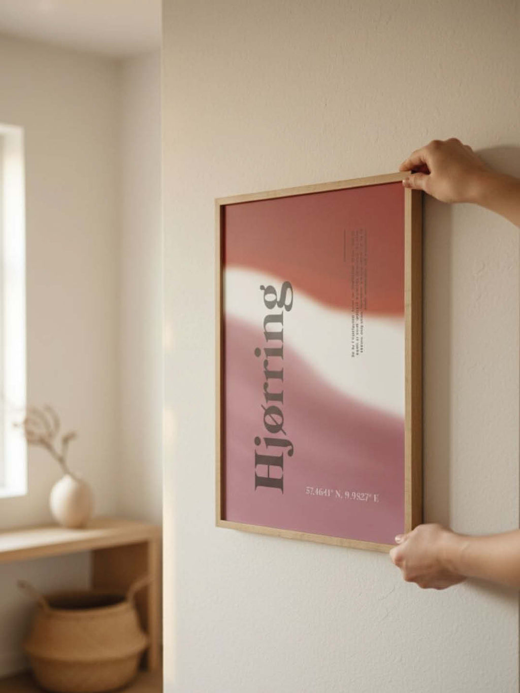 Hjørring plakat - gave byplakat