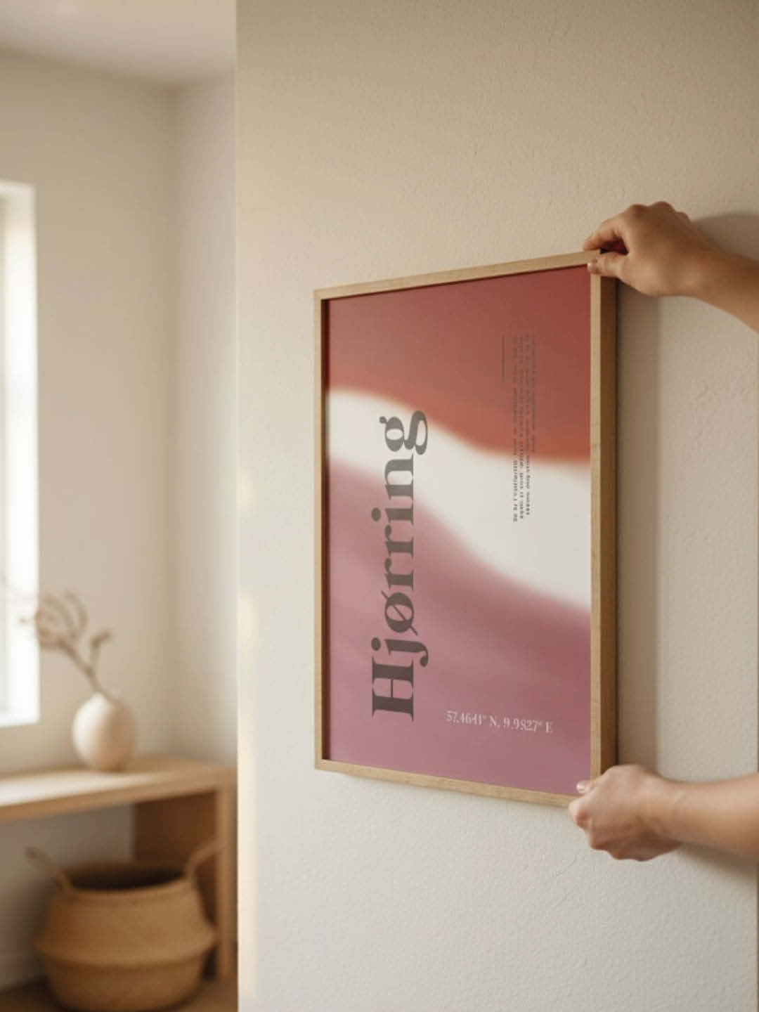 Hjørring plakat - gave byplakat