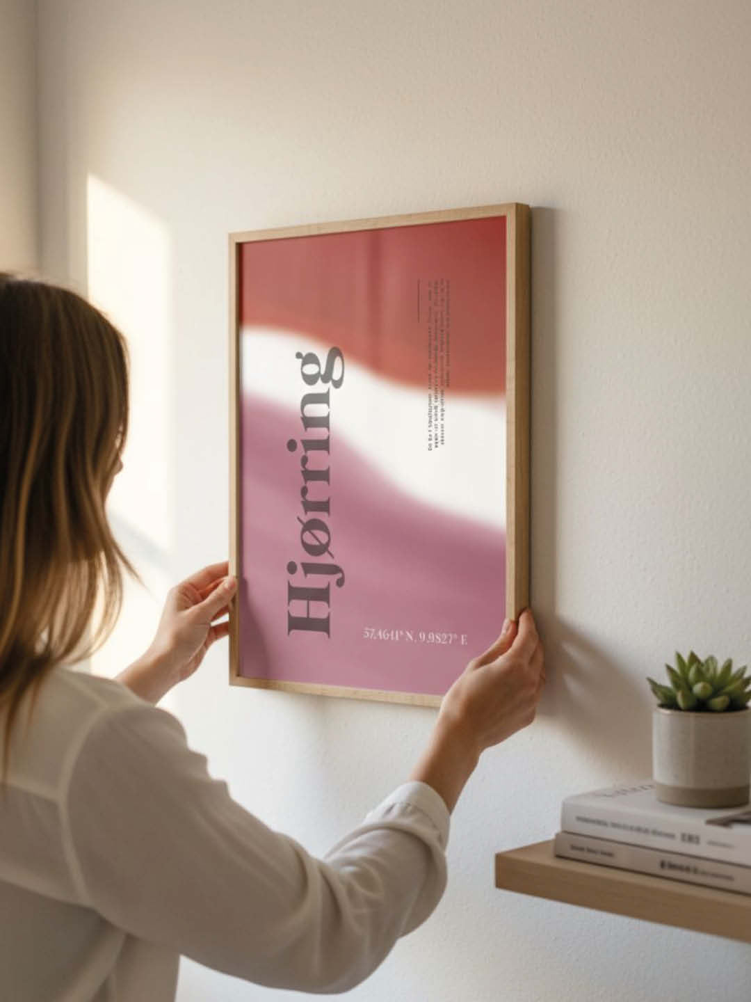 Hjørring plakat - gave byplakat