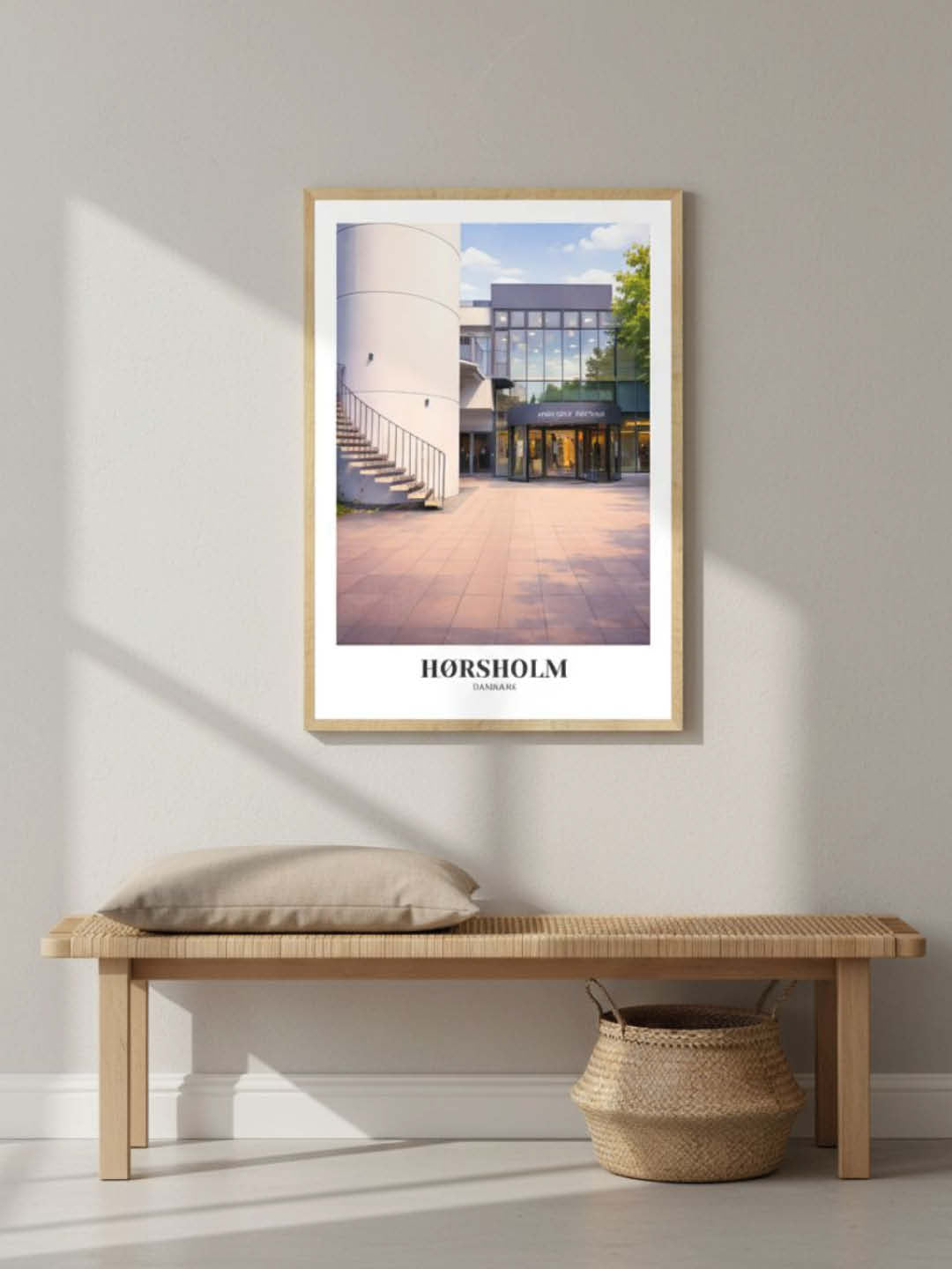 Hørsholm plakat - gave byplakat