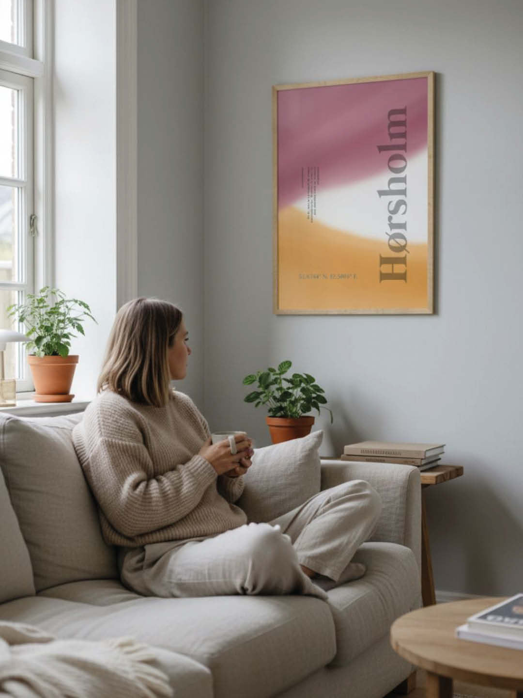 Hørsholm plakat - gave byplakat