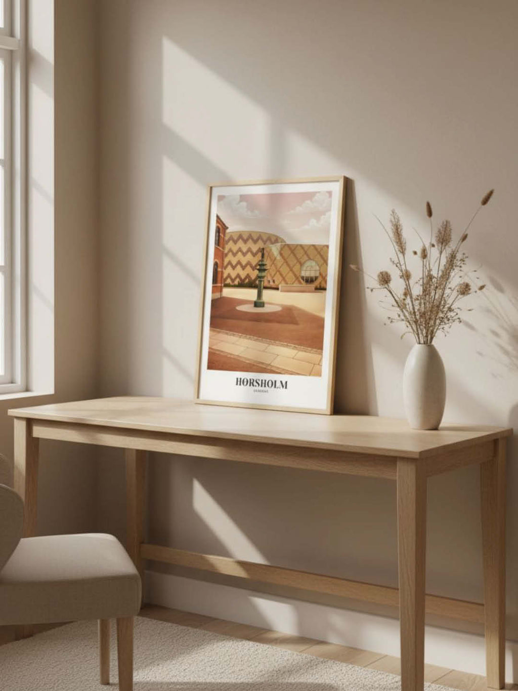Hørsholm plakat - gave byplakat