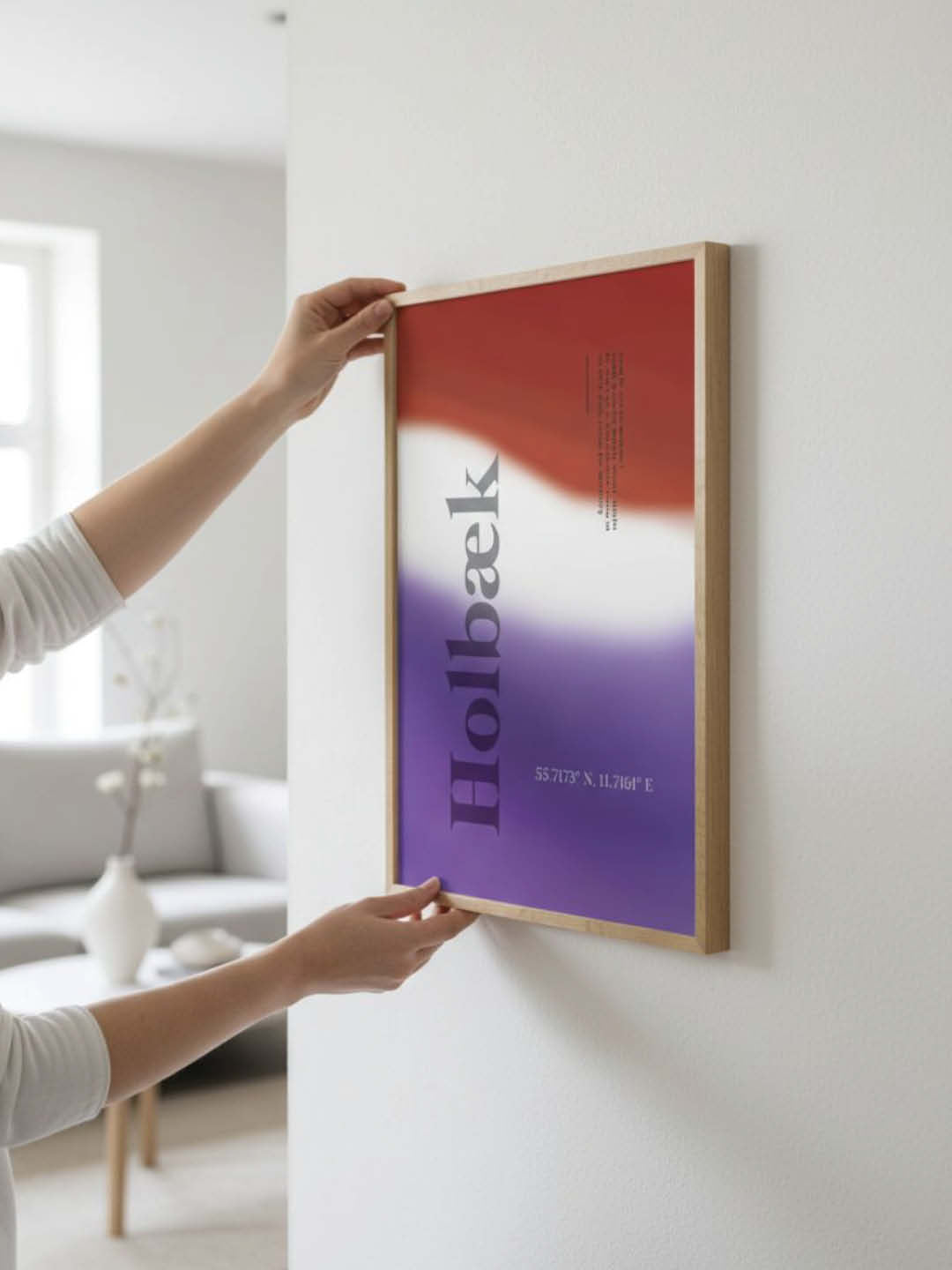 Holbæk plakat - gave byplakat