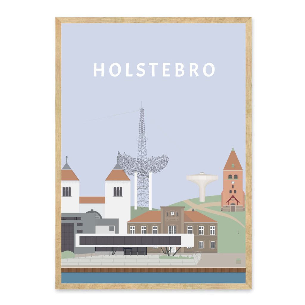 Holstebro plakat - gave byplakat