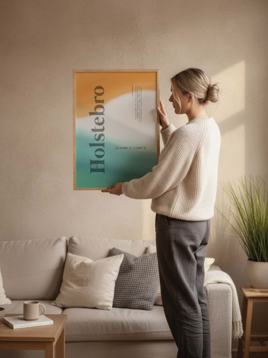 Holstebro plakat - gave byplakat