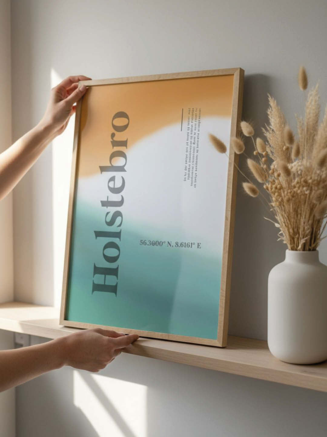 Holstebro plakat - gave byplakat