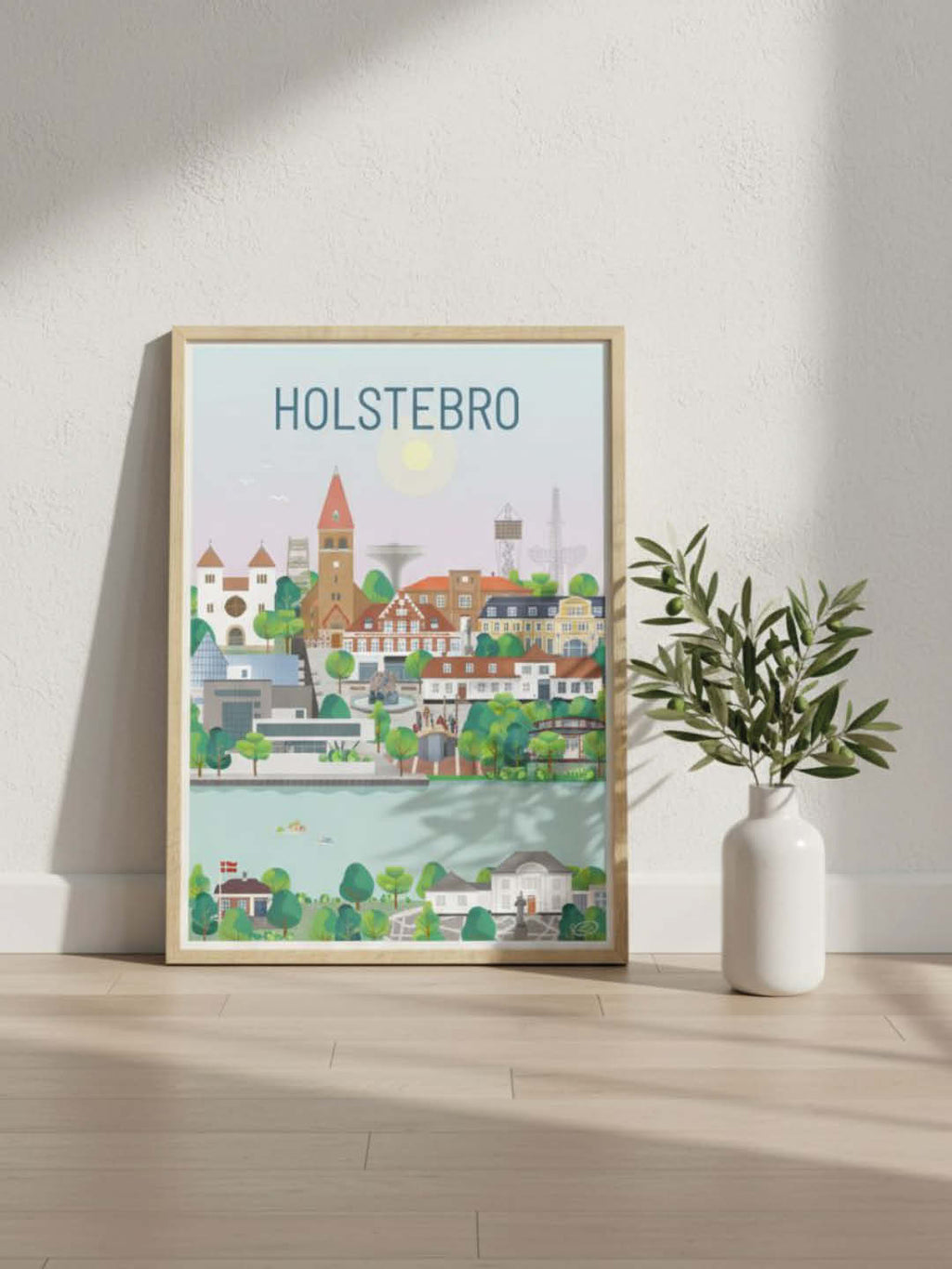 Holstebro plakat - gave byplakat