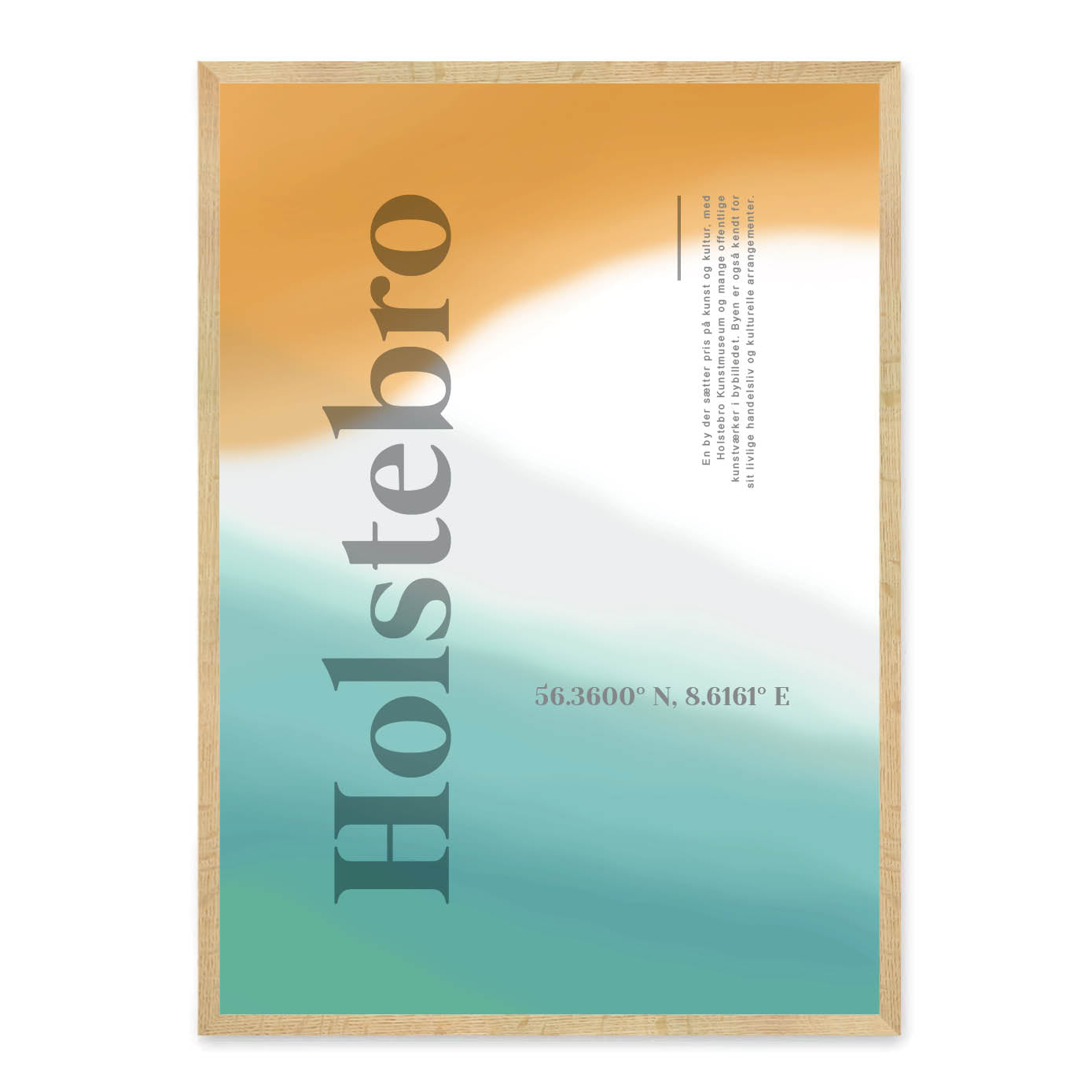 Holstebro plakat - gave byplakat