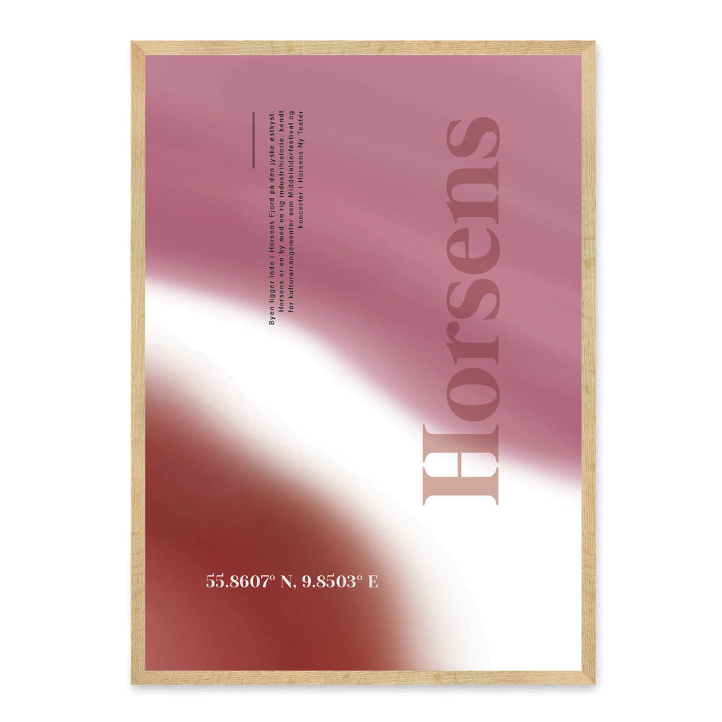 Horsens plakat - gave byplakat