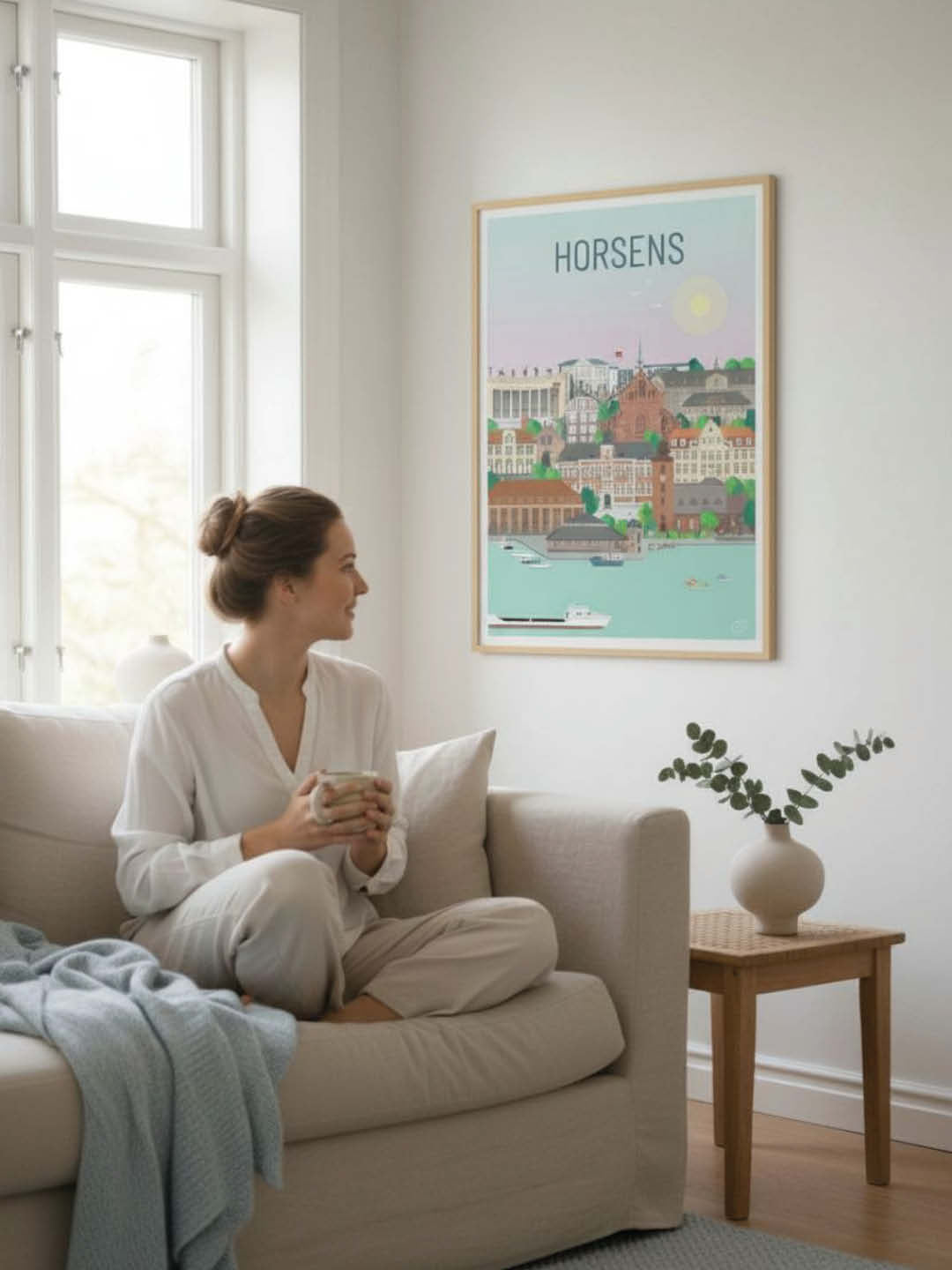 Horsens plakat - gave byplakat