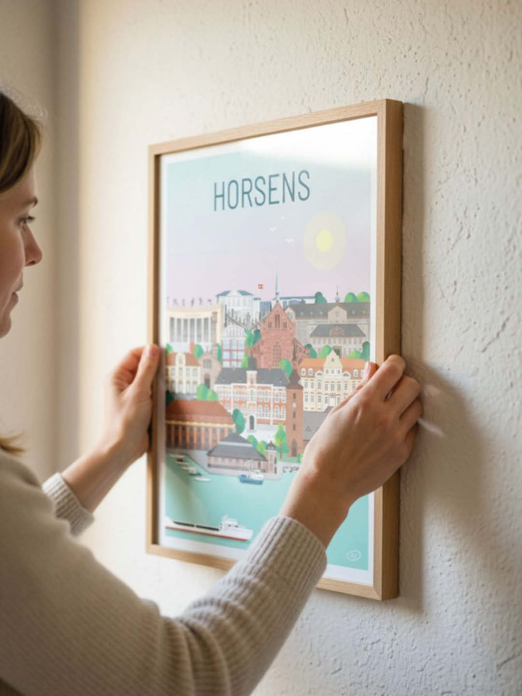 Horsens plakat - gave byplakat