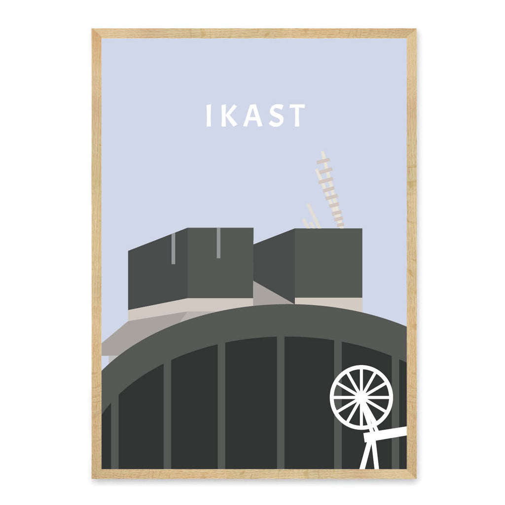 Ikast plakat - gave byplakat