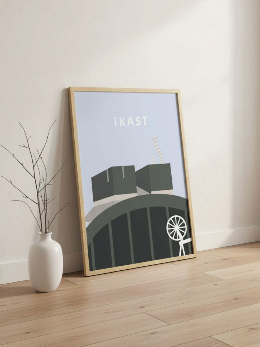 Ikast plakat - gave byplakat