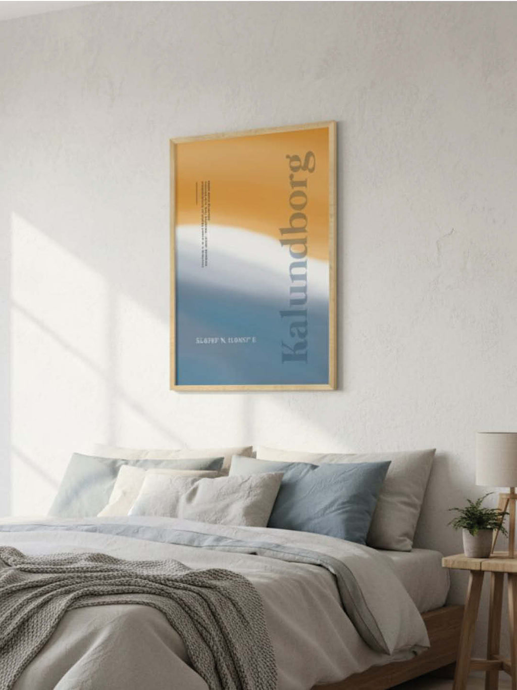 Kalundborg plakat - gave byplakat