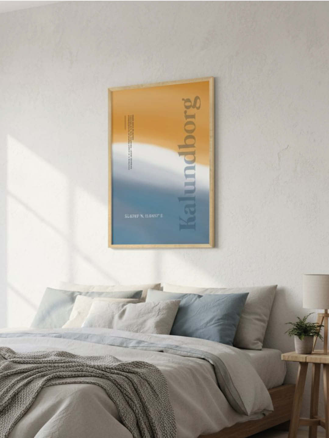 Kalundborg plakat - gave byplakat