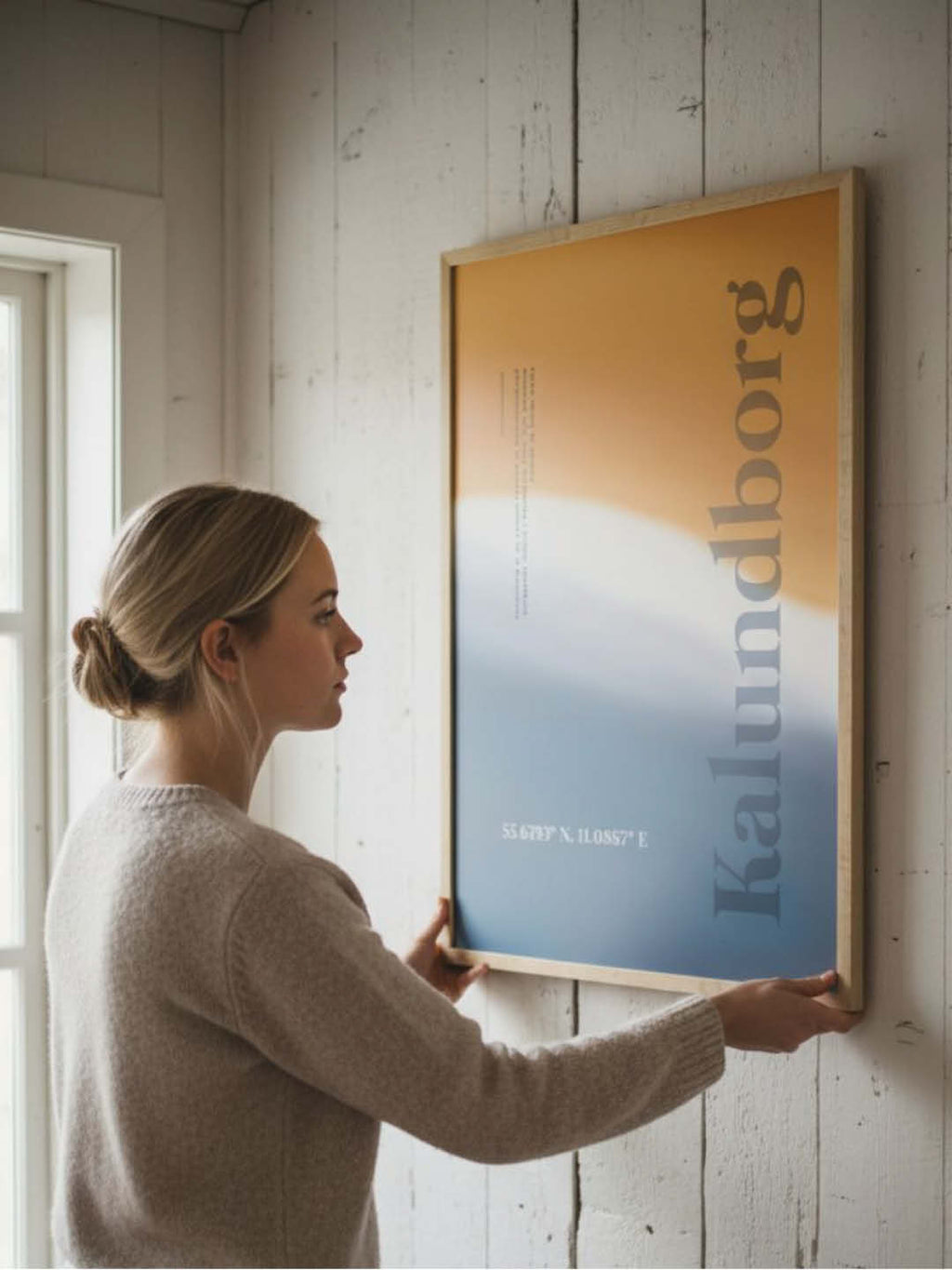Kalundborg plakat - gave byplakat