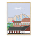 Kibæk plakat - gave byplakat