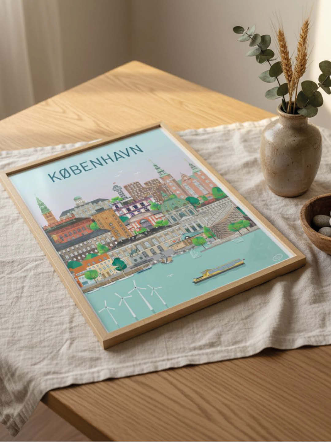 København plakat - gave byplakat